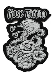 Rose tattoo logo patch