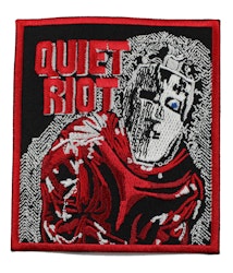 Quiet riot logo patch