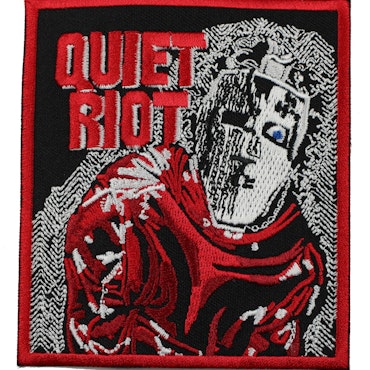 Quiet riot logo patch