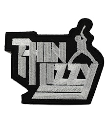 Thin lizzy white logo patch