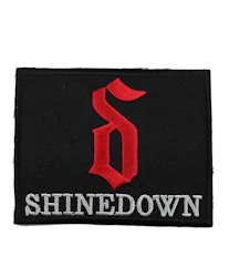Shinedown red logo patch