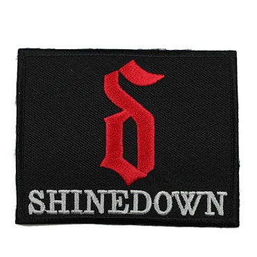Shinedown red logo patch