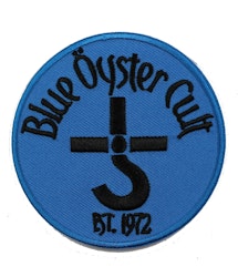 Blue oyster cult Est.1972 logo patch