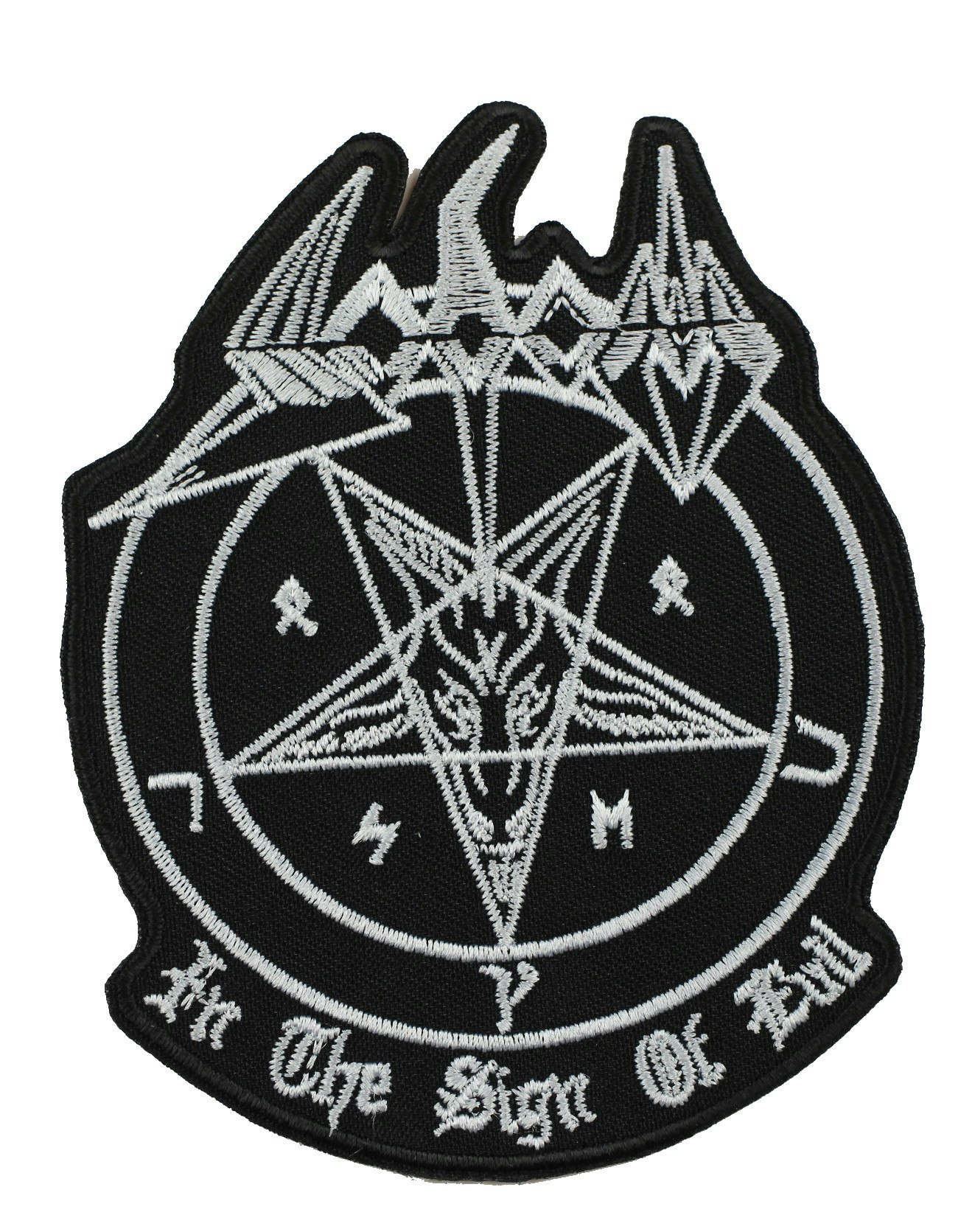 SODOM In the sign of evil logo patch