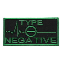 Type o negative logo patch