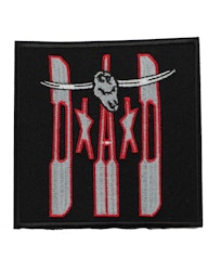 DAD red logo patch