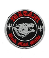 Watain Black metal militia logo patch