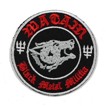 Watain Black metal militia logo patch
