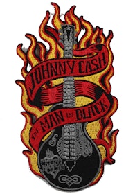 Johnny cash the man in black patch