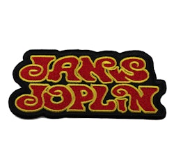 Janis Joplin logo patch