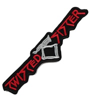 Twisted sister logo patch