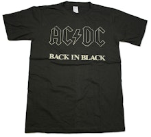 AC/DC Back in black T-shirt