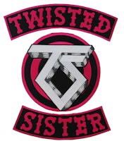 Twisted sister Backpatch XL