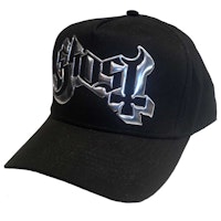 Ghost Unisex Baseball Cap: Logo (Sonic Silver)