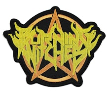 Burning witches logo patch