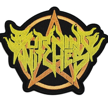 Burning witches logo patch