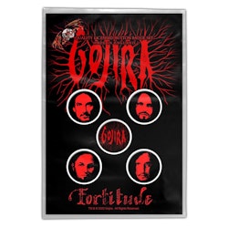 GOJIRA - FORTITUDE   5-pack badge