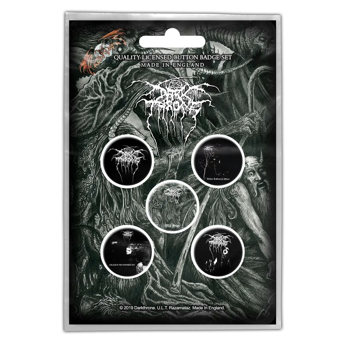 DARKTHRONE - OLD STAR 5-pack badge