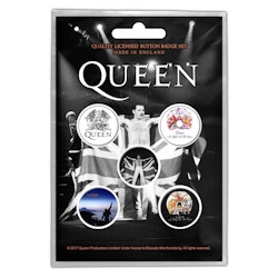 Queen 5-pack badge