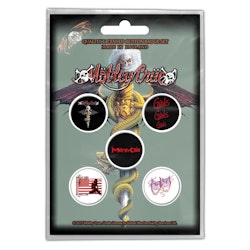 Mötley crue 5-pack badge