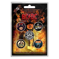 AC/DC 5-pack badge