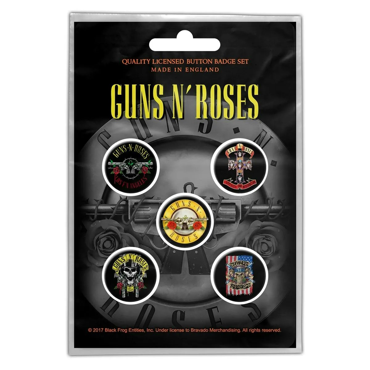 Guns n roses 5-pack badge