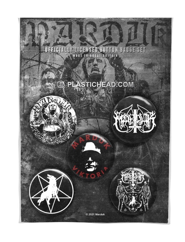 Marduk 5-pack badge