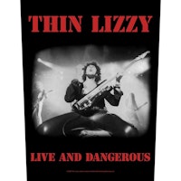 THIN LIZZY - LIVE AND DANGEROUS Back patch