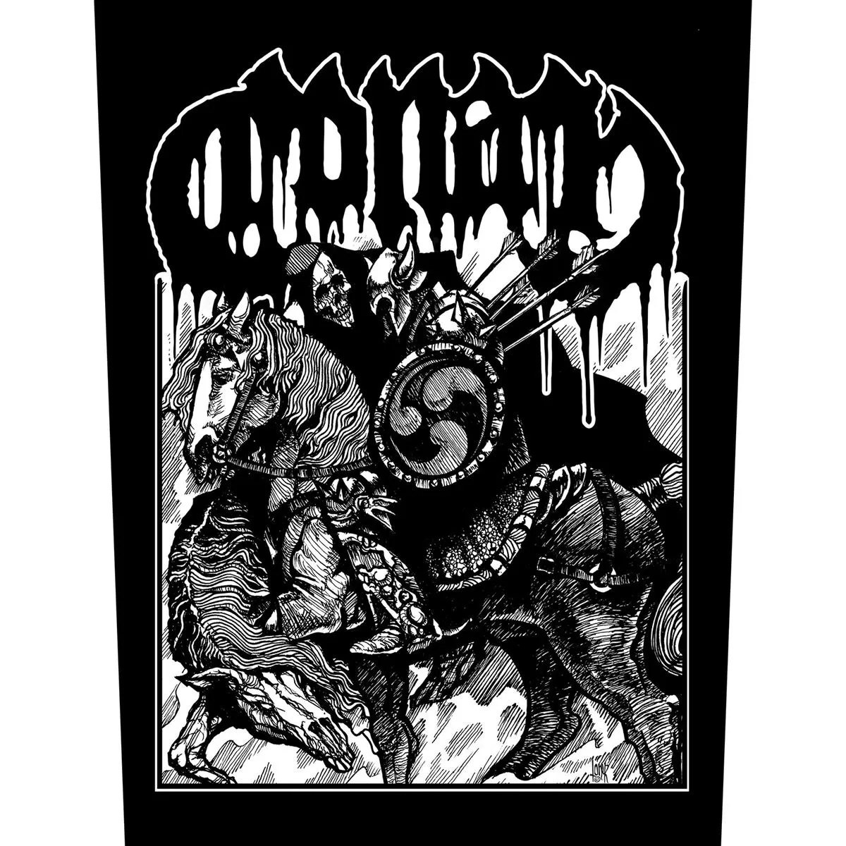 CONAN - HORSEBACK BATTLE HAMMER Back patch