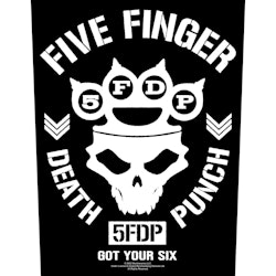 FIVE FINGER DEATH PUNCH - GOT YOUR SIX   Back-patch