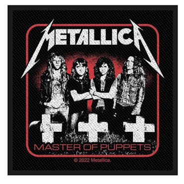 METALLICA - MASTER OF PUPPETS BAND  Patch