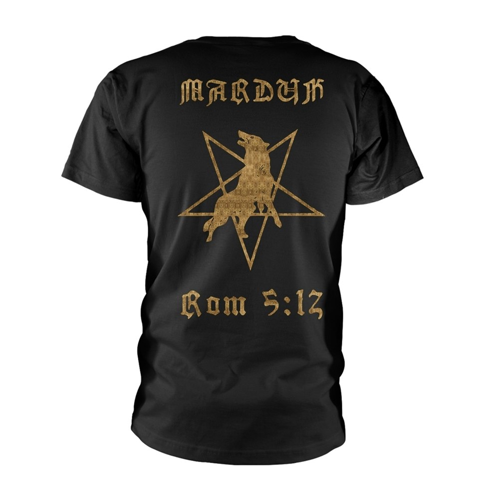 Marduk 5:12 Gold T-Shirt
