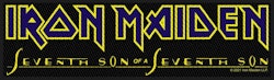 IRON MAIDEN - SEVENTH SON LOGO   Patch