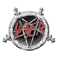 SLAYER - PENTAGRAM  Metal Pin