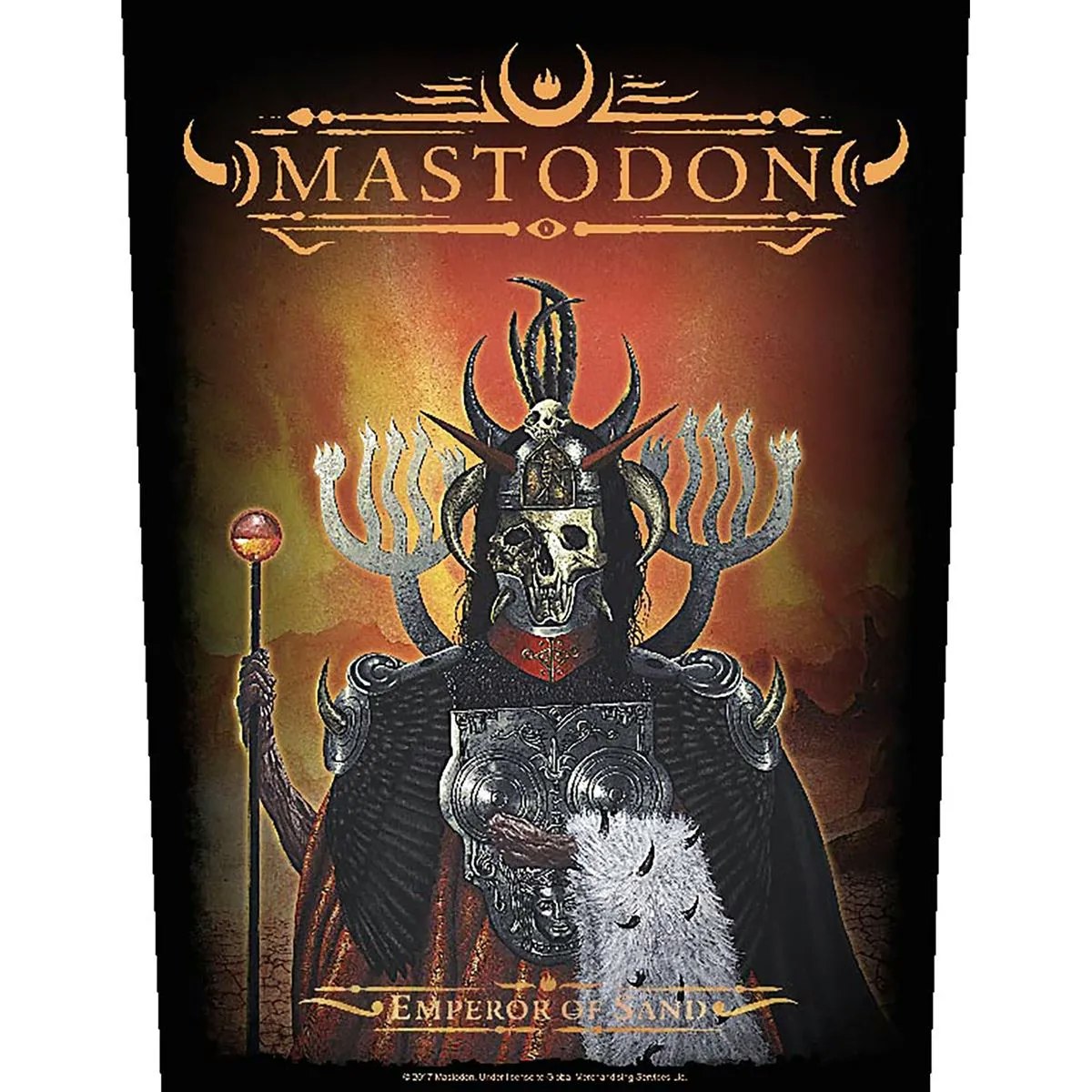 MASTODON - EMPEROR OF SAND Backpatch