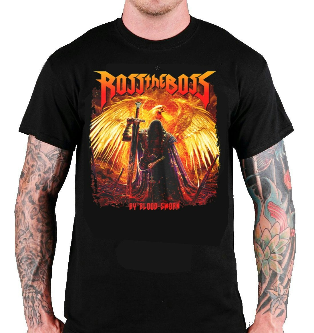 ROSS THE BOSS BY BLOOD SWORN T-Shirt
