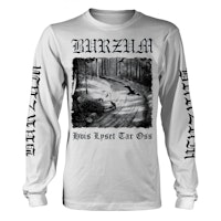 BURZUM IF THE LIGHT TAKES US (WHITE) Long Sleeve Shirt