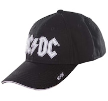 AC/DC Unisex Baseball Cap: White Logo