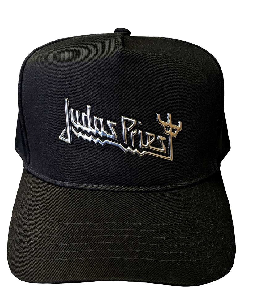 Judas Priest Unisex Baseball Cap: Logo (Sonic Silver)