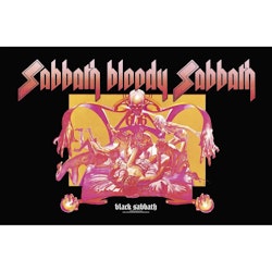 BLACK SABBATH - SABBATH BLOODY SABBATH poster flag