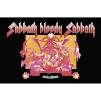 BLACK SABBATH - SABBATH BLOODY SABBATH posterflagga