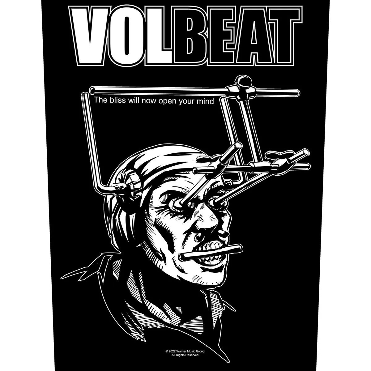 VOLBEAT - OPEN YOUR MIND Backpatch