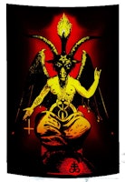 Baphomet posterflagga