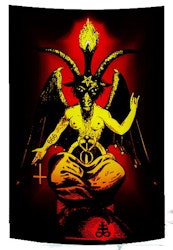 Baphomet poster flag