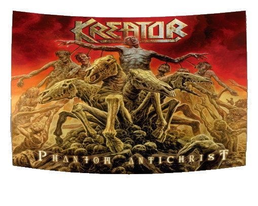 Kreator "Phantom antichrist" posterflag