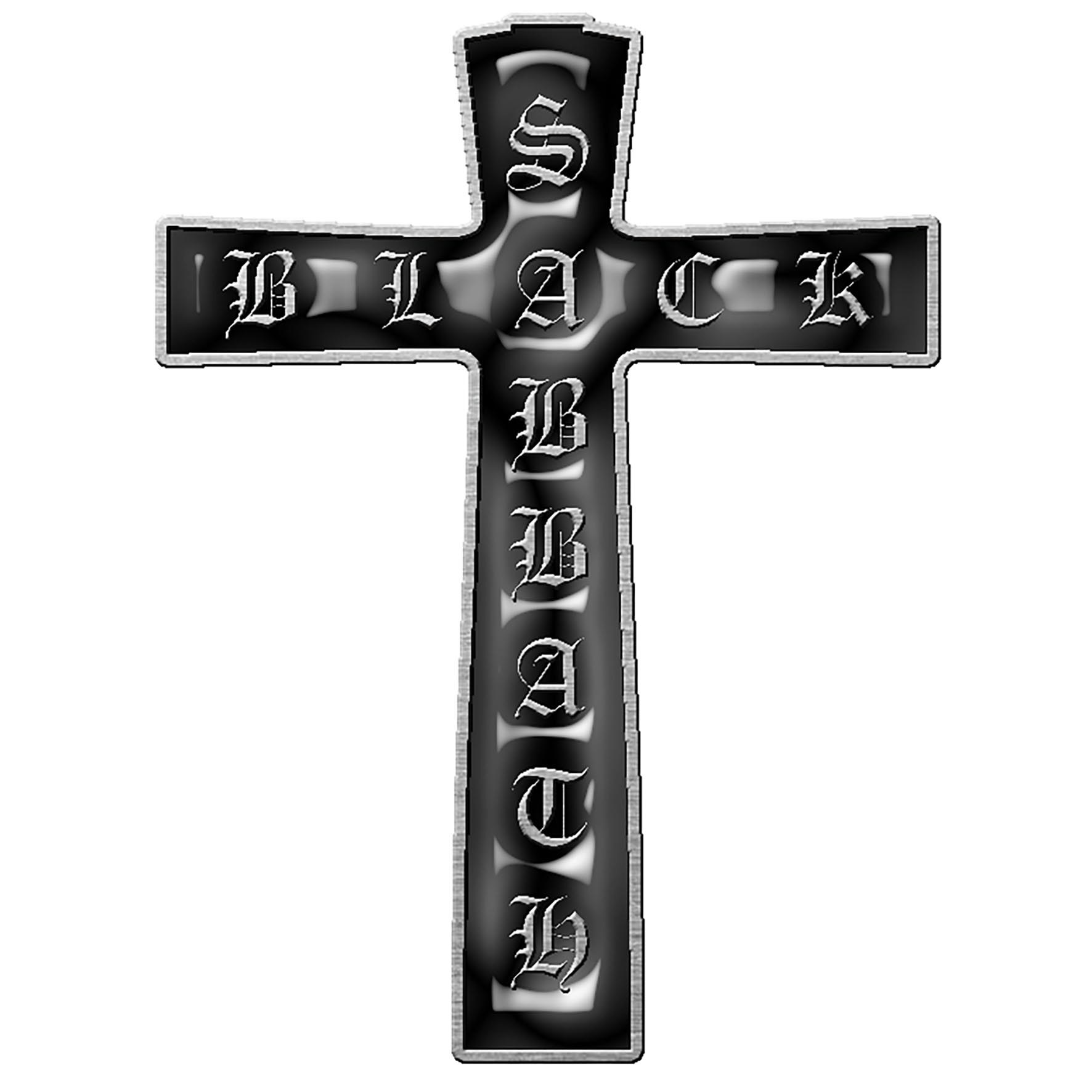 Black sabbath cross Metal Pin