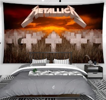 Metallica "Master of puppets" posterflagga