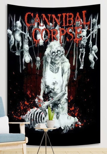 Cannibal Corpse poster flag