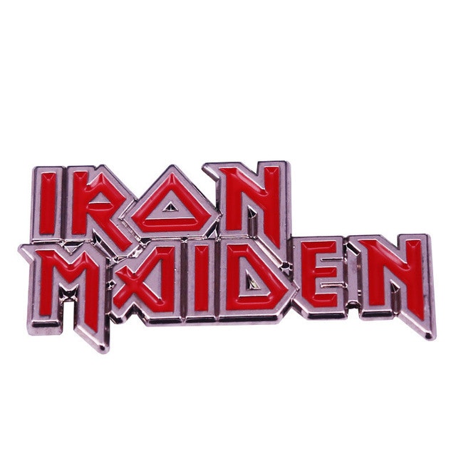 Iron maiden logo Metal Pin