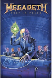 MEGADETH - RUST IN PEACE poster flag